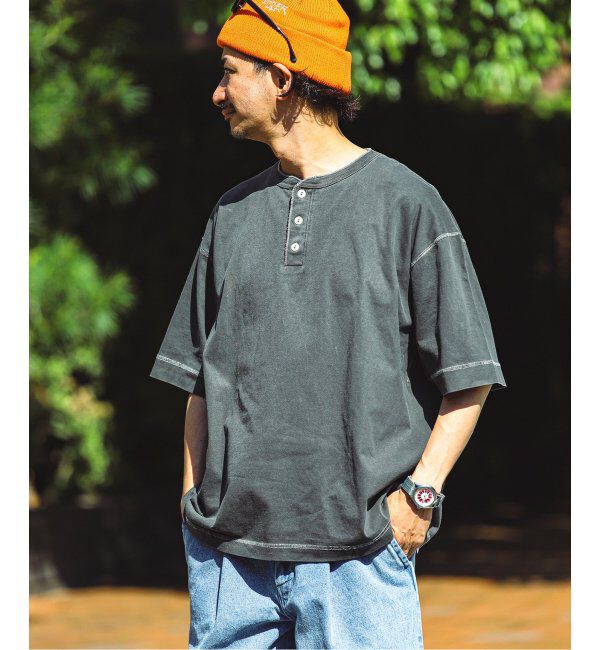 JOURNAL STANDARD relume「Healthknit / ヘルスニット 別注 ヘンリーネックTシャツ」|Tシャツ・カットソー|