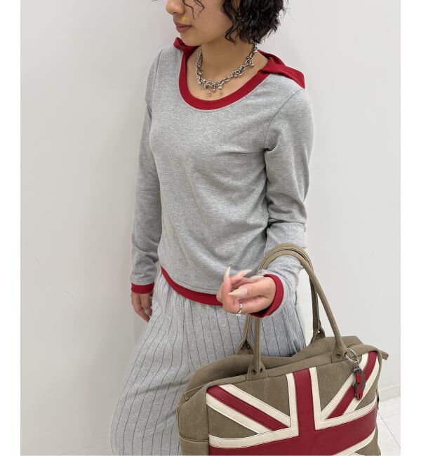 Oriens JOURNAL STANDARD「レイヤードフーディーロングスリーブトップス」|Tシャツ・カットソー|