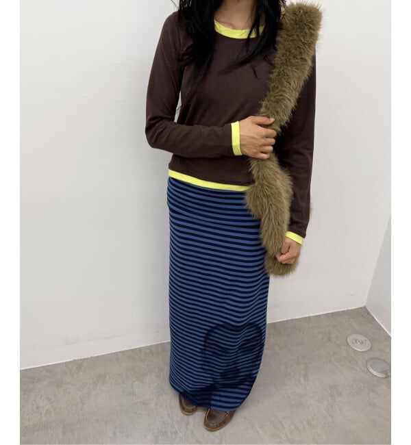 Oriens JOURNAL STANDARD「レイヤードフーディーロングスリーブトップス」|Tシャツ・カットソー|