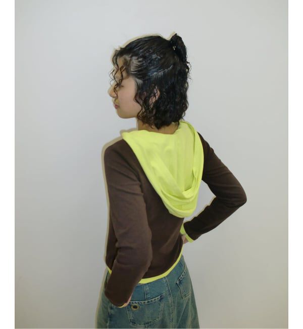 Oriens JOURNAL STANDARD「レイヤードフーディーロングスリーブトップス」|Tシャツ・カットソー|