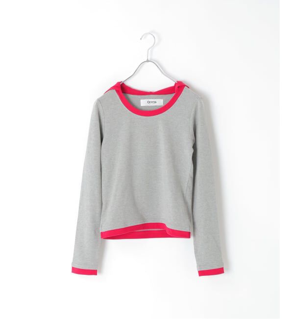 Oriens JOURNAL STANDARD「レイヤードフーディーロングスリーブトップス」|Tシャツ・カットソー|