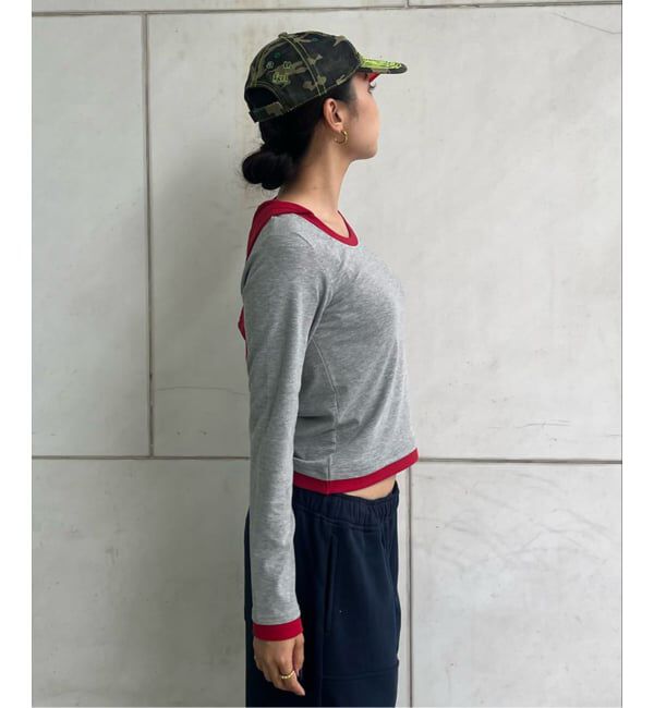 Oriens JOURNAL STANDARD「レイヤードフーディーロングスリーブトップス」|Tシャツ・カットソー|