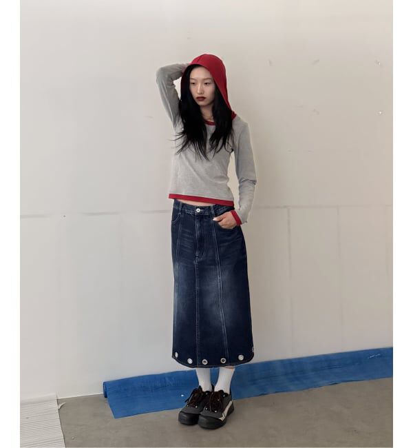 Oriens JOURNAL STANDARD「レイヤードフーディーロングスリーブトップス」|Tシャツ・カットソー|