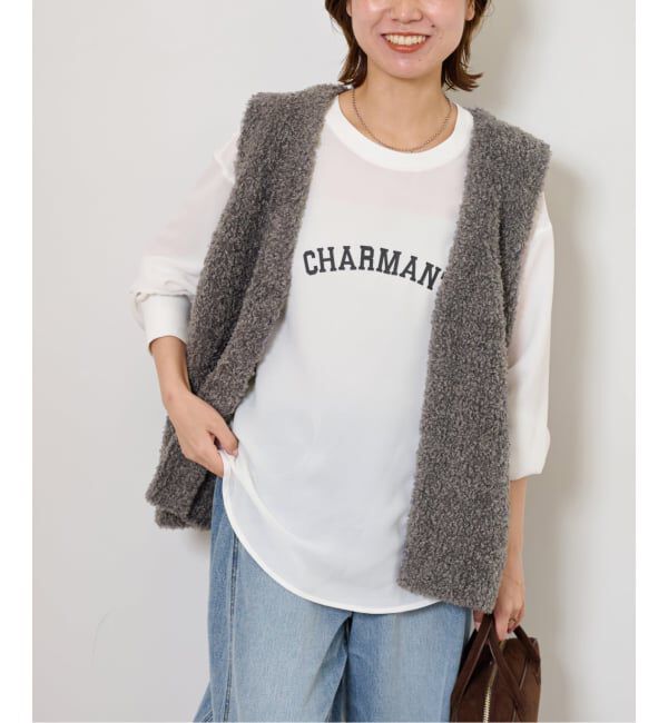 JOURNAL STANDARD relume「ジョーゼットロゴロンT」|シャツ・ブラウス|