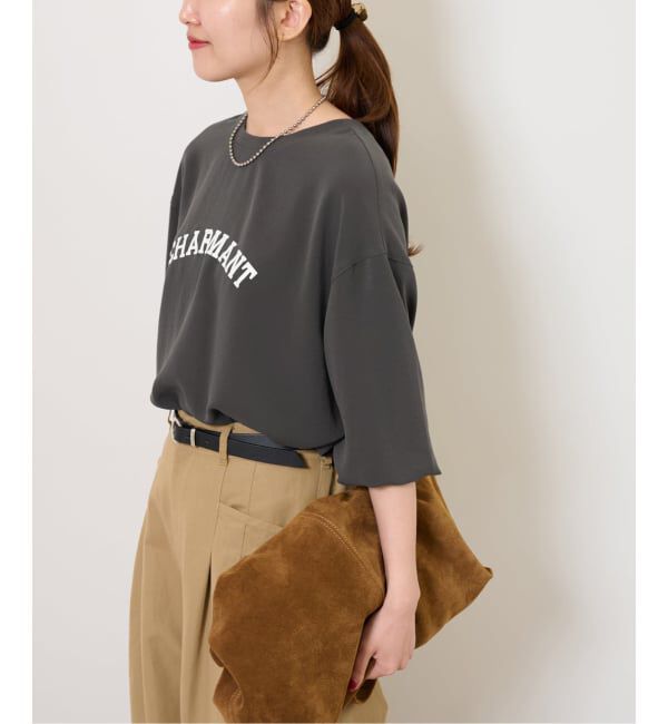 JOURNAL STANDARD relume「ジョーゼットロゴロンT」|シャツ・ブラウス|