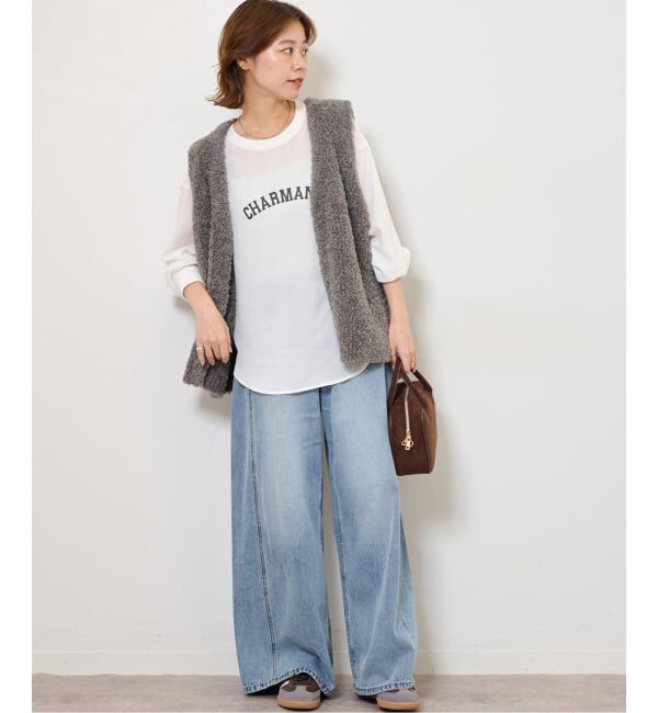 JOURNAL STANDARD relume「ジョーゼットロゴロンT」|シャツ・ブラウス|