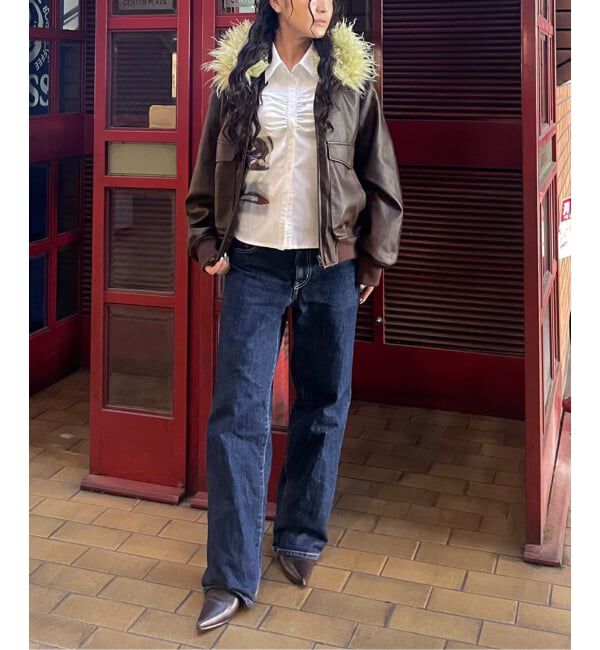 Oriens JOURNAL STANDARD「《追加》ワイドベーシックデニム」|デニム|ブルー