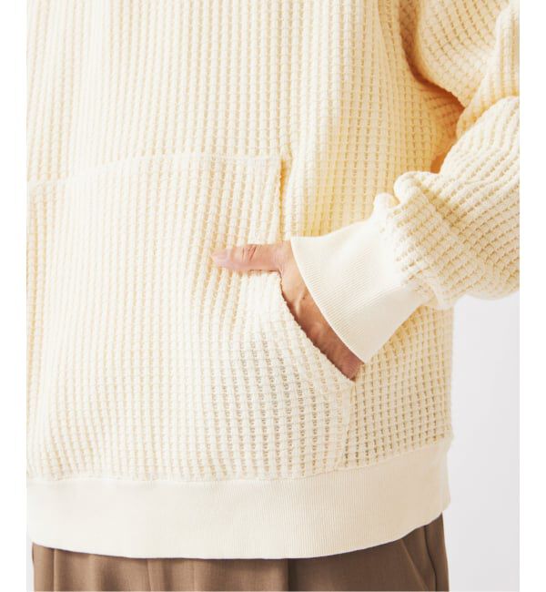 JOURNAL STANDARD relume「ガーメントダイ ビッグワッフル パーカー」|パーカー|