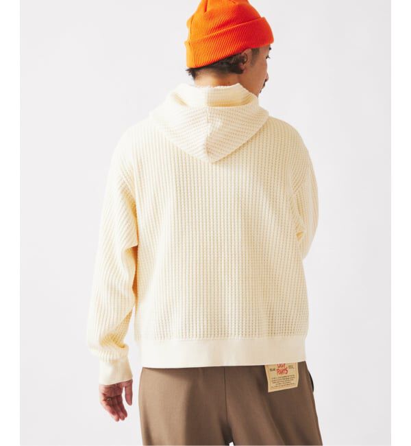 JOURNAL STANDARD relume「ガーメントダイ ビッグワッフル パーカー」|パーカー|