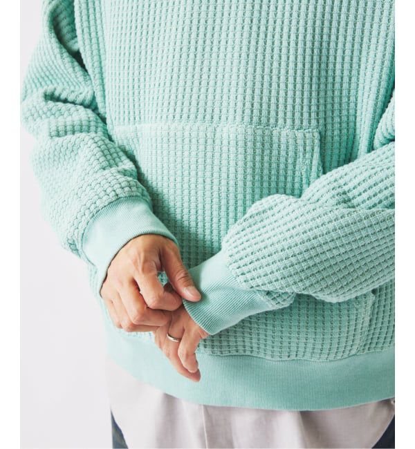 JOURNAL STANDARD relume「ガーメントダイ ビッグワッフル パーカー」|パーカー|