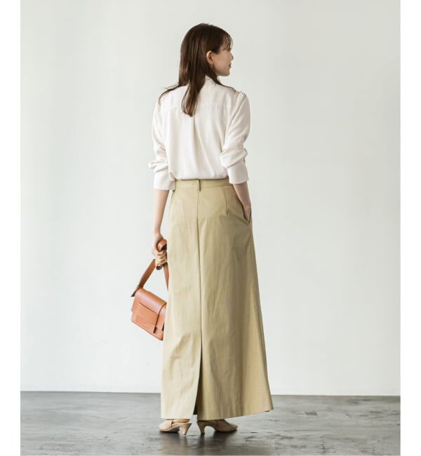 NOBLE「《WEB限定追加》ロイヤルサテンボウタイブラウス 4」|シャツ・ブラウス|