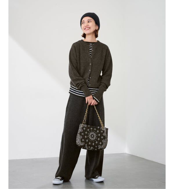 FRAMeWORK「≪追加≫圧縮ウールワイドパンツ」|その他|