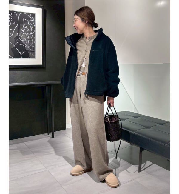 FRAMeWORK「≪追加≫圧縮ウールワイドパンツ」|その他|