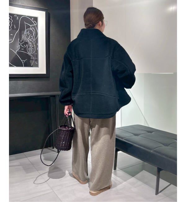 FRAMeWORK「≪追加≫圧縮ウールワイドパンツ」|その他|