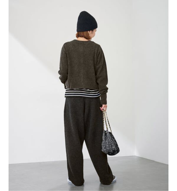 FRAMeWORK「≪追加≫圧縮ウールワイドパンツ」|その他|