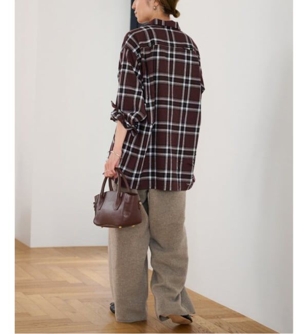 FRAMeWORK「≪追加≫圧縮ウールワイドパンツ」|その他|