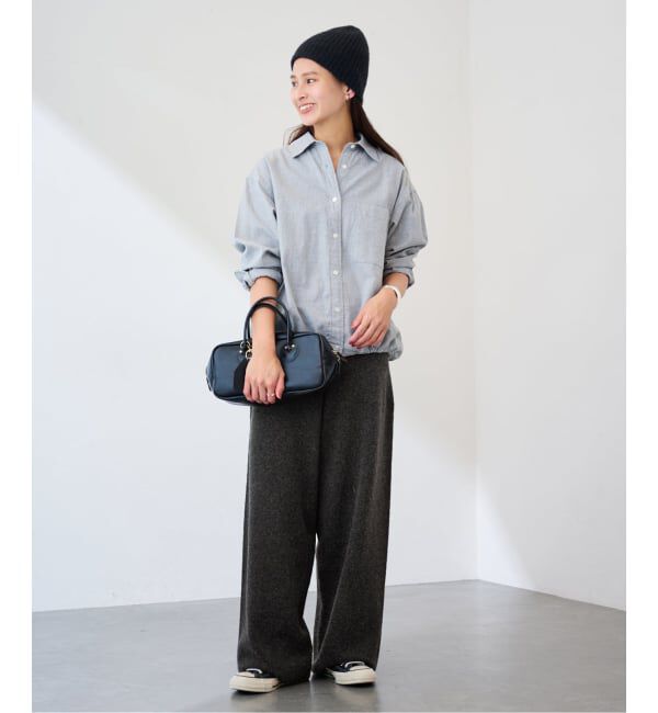 FRAMeWORK「≪追加≫圧縮ウールワイドパンツ」|その他|