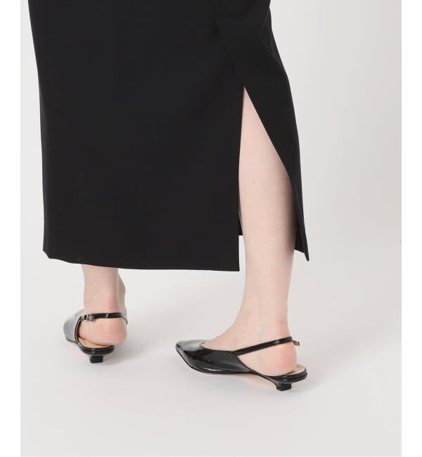 NOBLE「《WEB限定追加》ストレートVネックワンピース」|ワンピース|