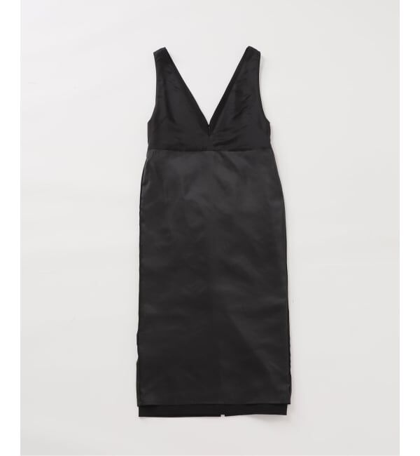 NOBLE「《WEB限定追加》ストレートVネックワンピース」|ワンピース|