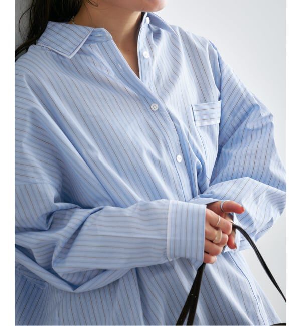 U by SPICK&SPAN「ダブルカラーシャツ」|シャツ・ブラウス|