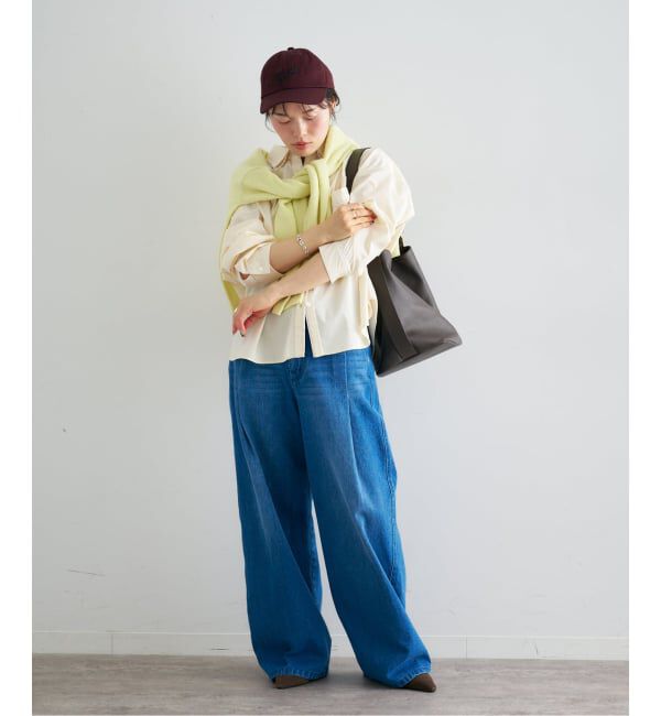 U by SPICK&SPAN「ダブルカラーシャツ」|シャツ・ブラウス|