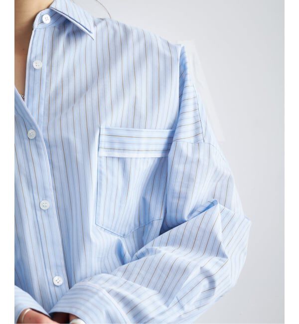 U by SPICK&SPAN「ダブルカラーシャツ」|シャツ・ブラウス|