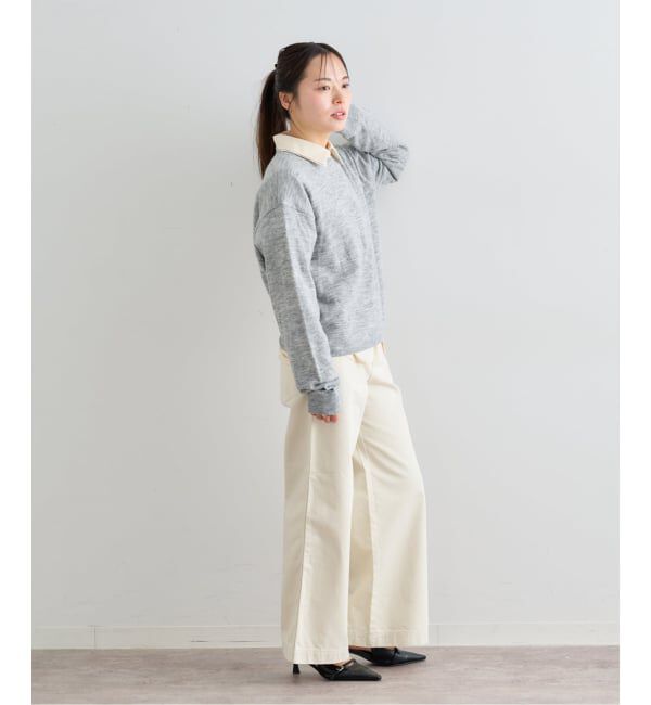 U by SPICK&SPAN「ダブルカラーシャツ」|シャツ・ブラウス|