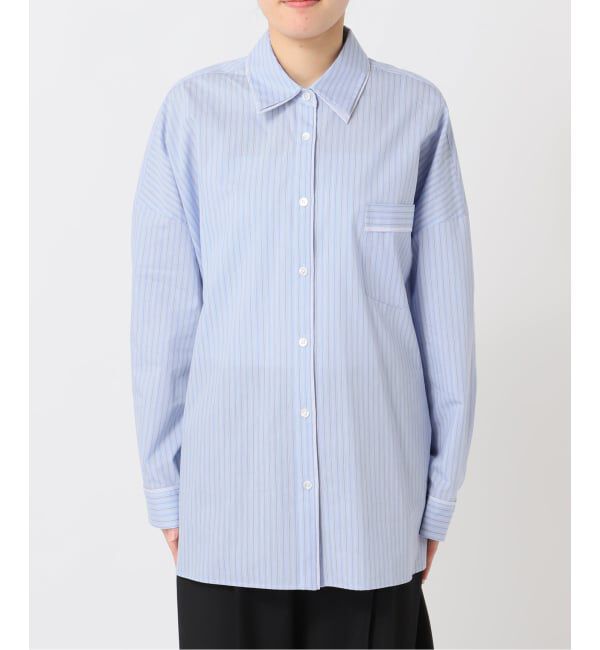 U by SPICK&SPAN「ダブルカラーシャツ」|シャツ・ブラウス|