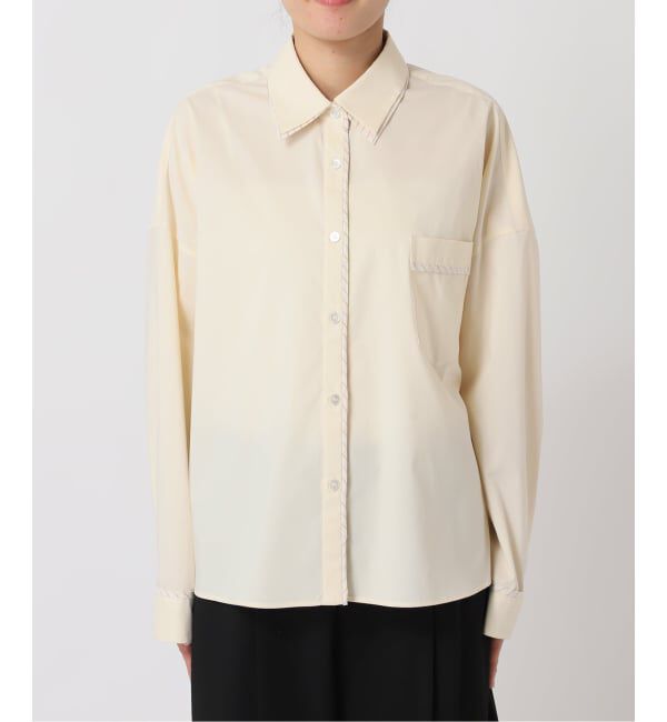 U by SPICK&SPAN「ダブルカラーシャツ」|シャツ・ブラウス|