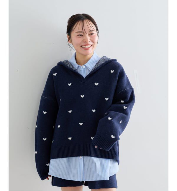 U by SPICK&SPAN「ダブルカラーシャツ」|シャツ・ブラウス|