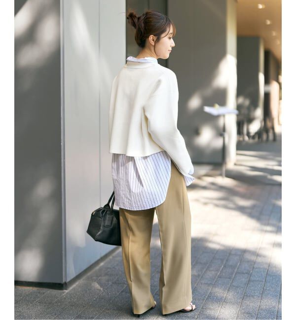 Spick and Span「スムースショート丈ニット」|ニット・セーター|