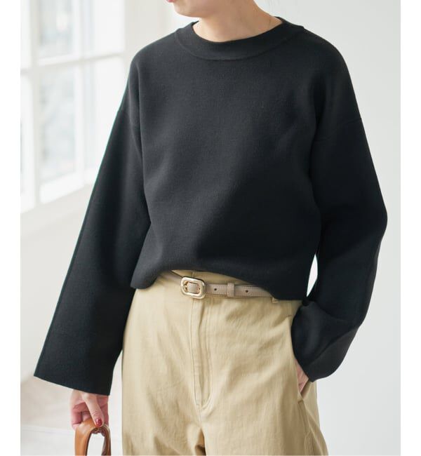 Spick and Span「スムースショート丈ニット」|ニット・セーター|