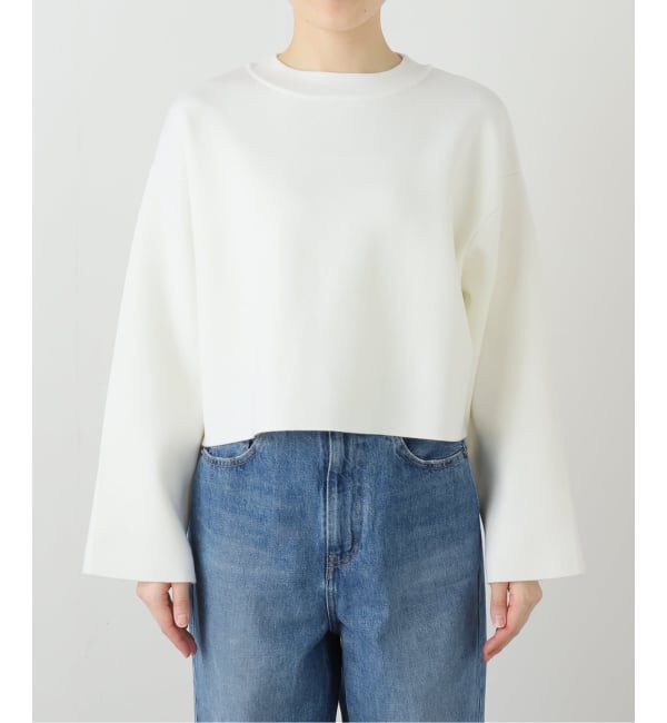 Spick and Span「スムースショート丈ニット」|ニット・セーター|