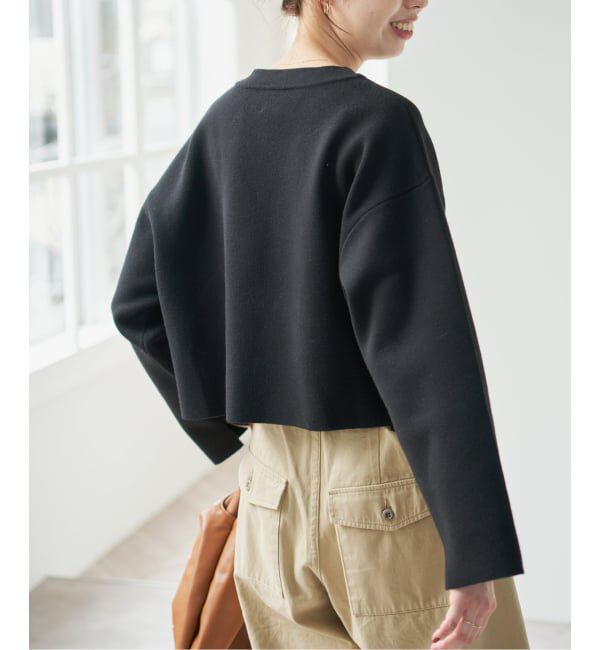 Spick and Span「スムースショート丈ニット」|ニット・セーター|