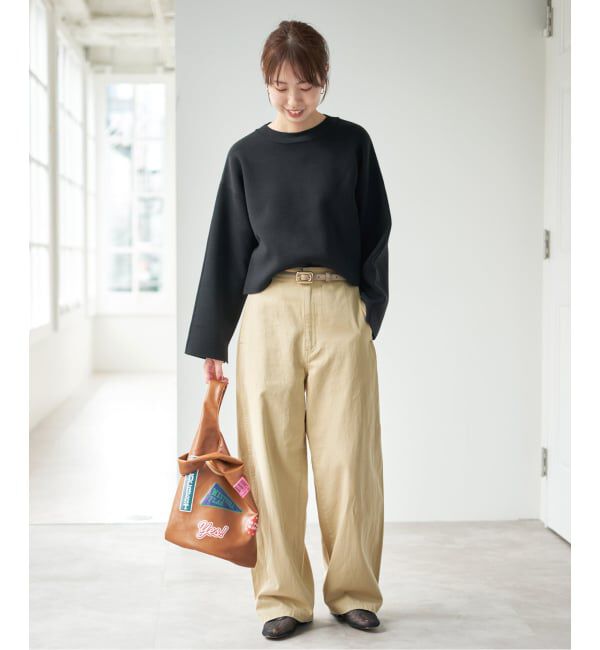 Spick and Span「スムースショート丈ニット」|ニット・セーター|