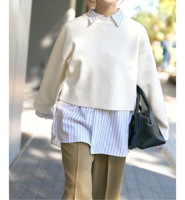 Spick and Span「スムースショート丈ニット」|ニット・セーター|