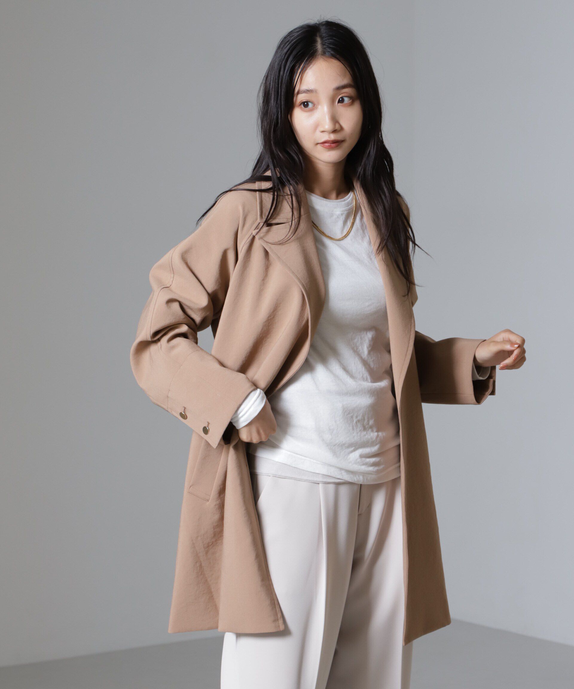 nano･universe「ベルテッドミドルコート」|その他|