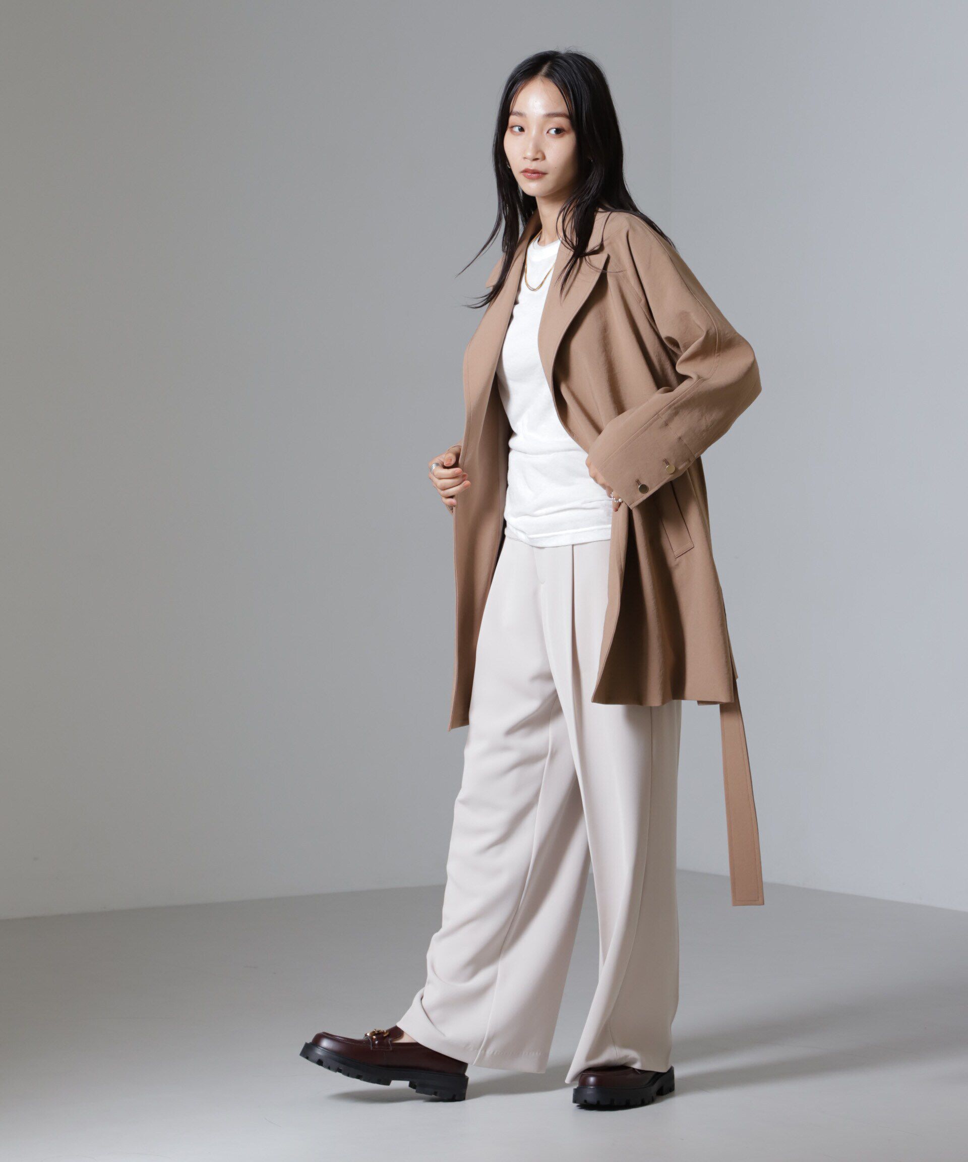 nano･universe「ベルテッドミドルコート」|その他|