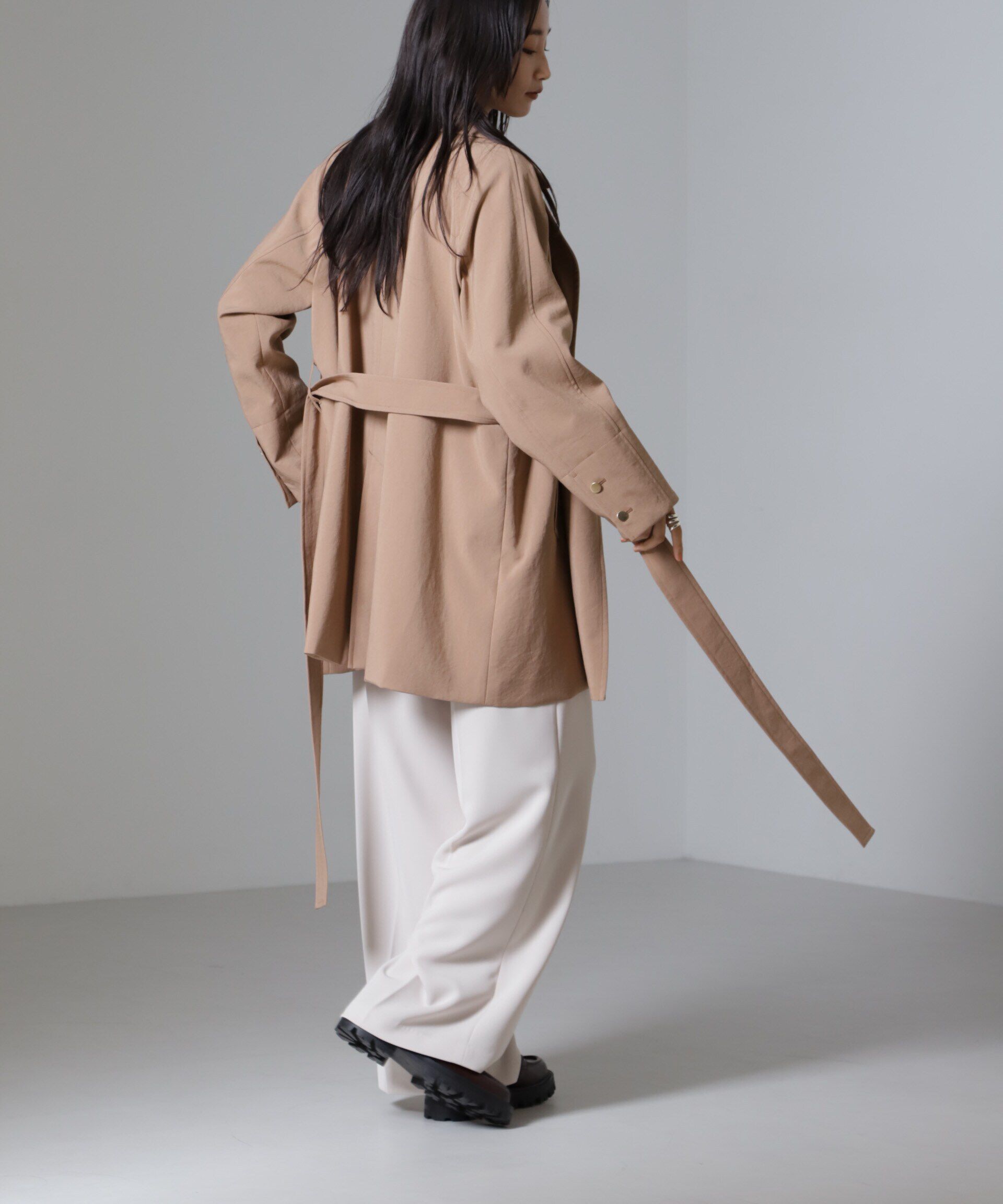 nano･universe「ベルテッドミドルコート」|その他|