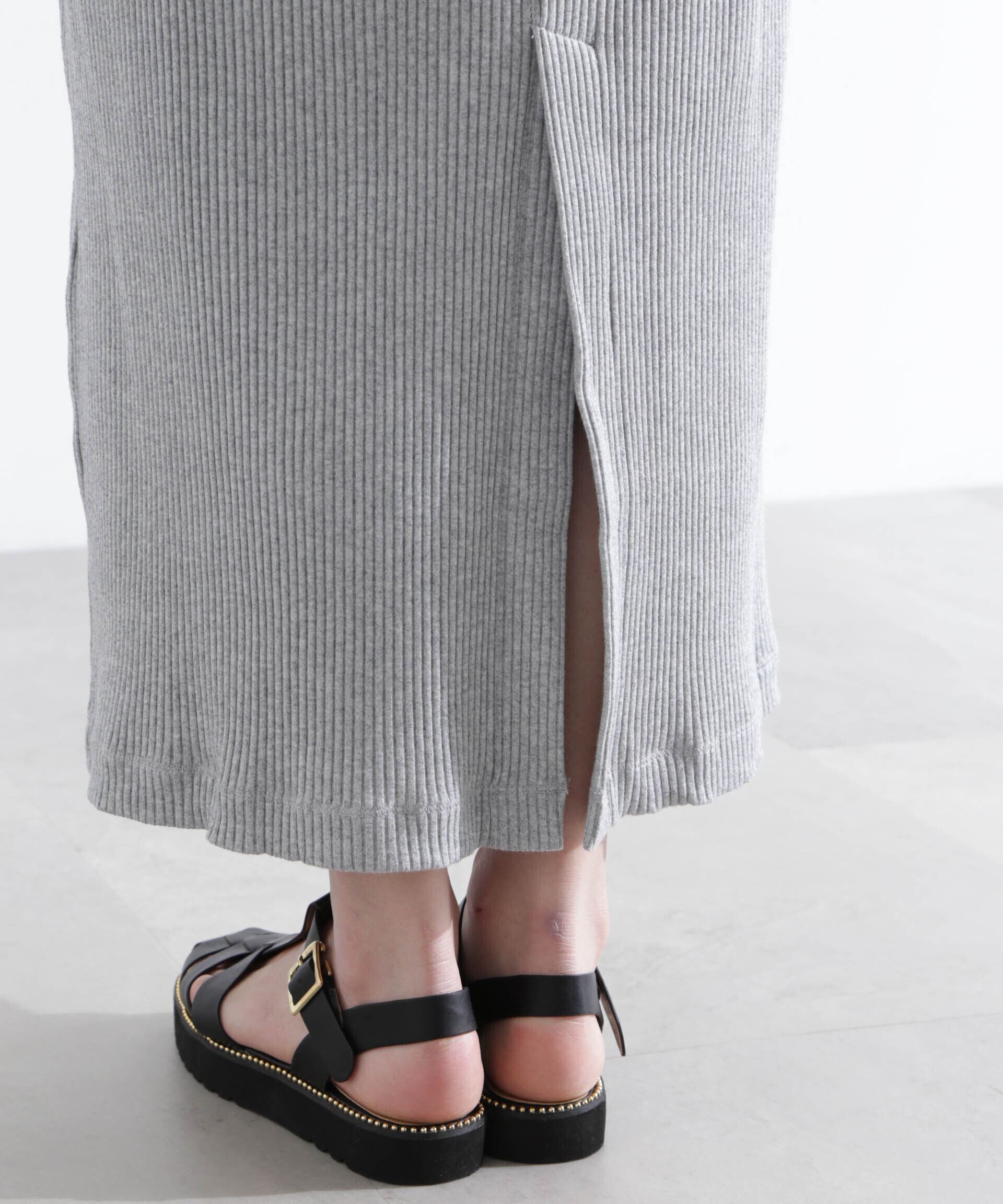 nano･universe「メニーホックカットリブワンピース」|ワンピース|