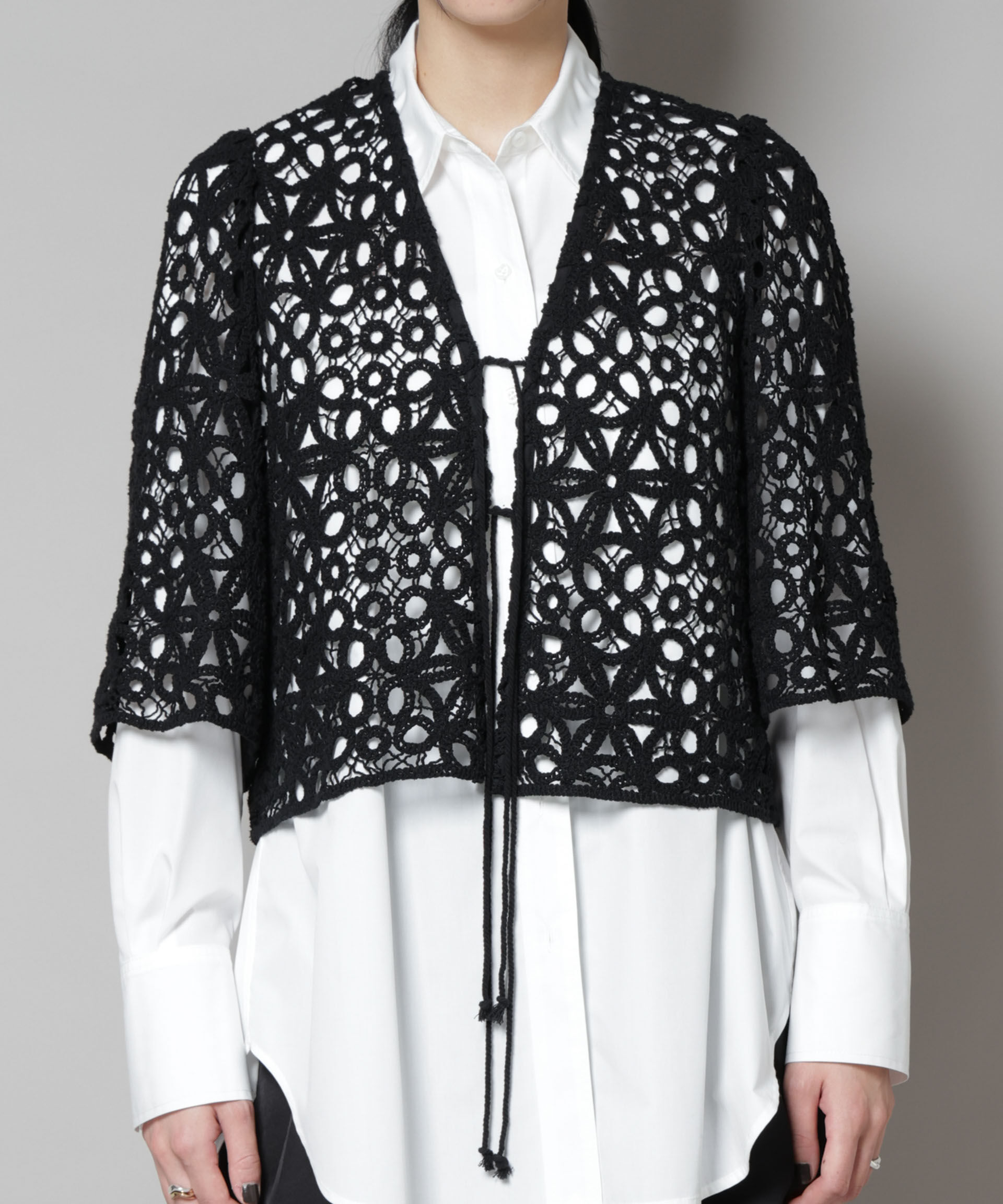 nano･universe「コットンコードレースジャケット」|テーラードジャケット|