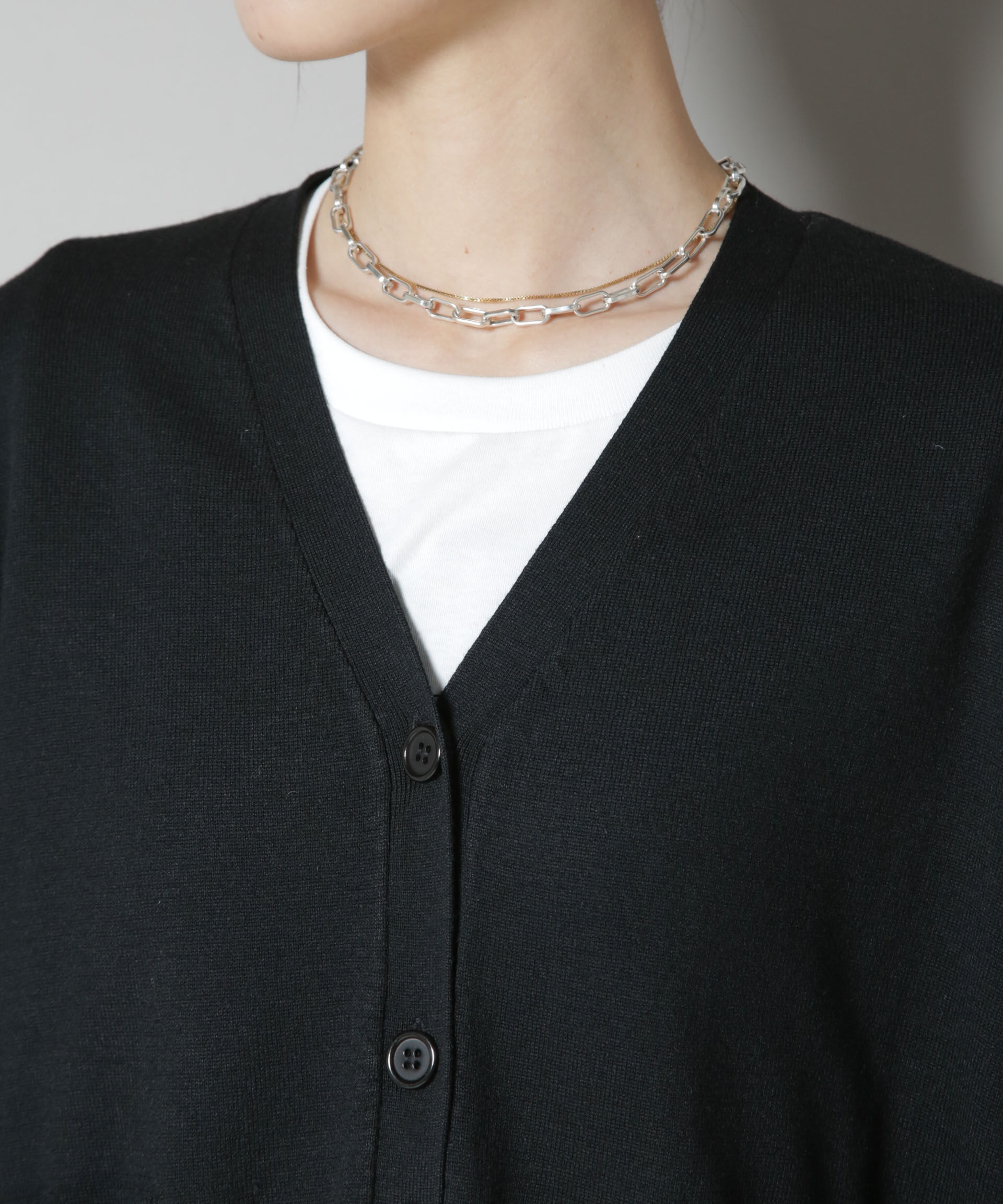 nano･universe「毛玉抑制ニットカーディガン(セットアップ可)」|ニット・セーター|