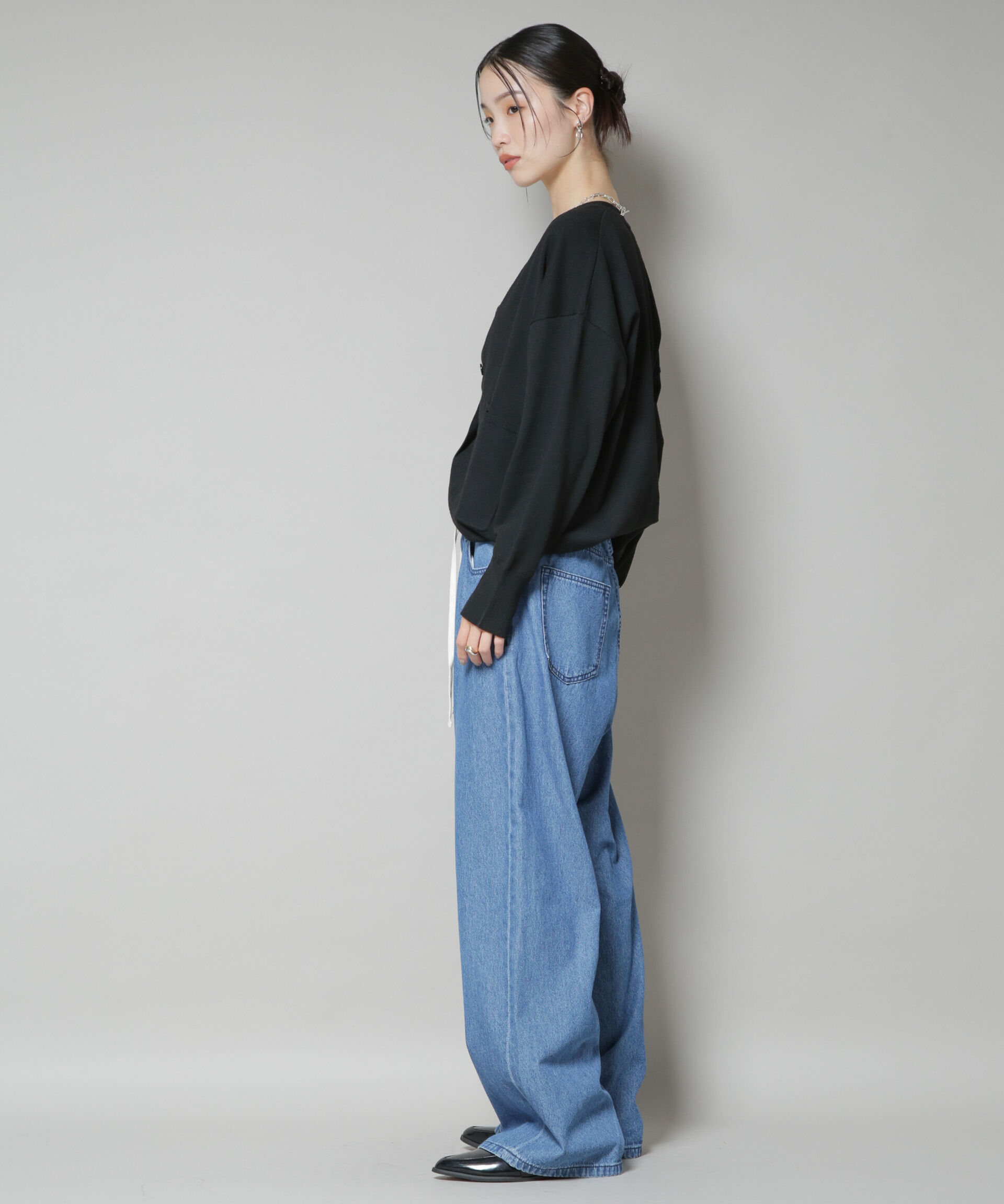 nano･universe「毛玉抑制ニットカーディガン(セットアップ可)」|ニット・セーター|