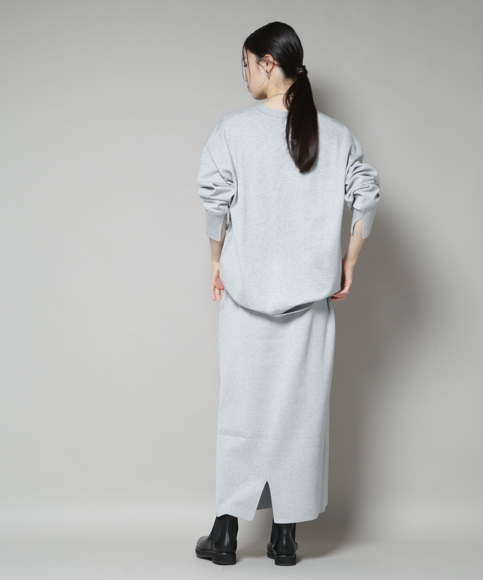 nano･universe「毛玉抑制ニットカーディガン(セットアップ可)」|ニット・セーター|