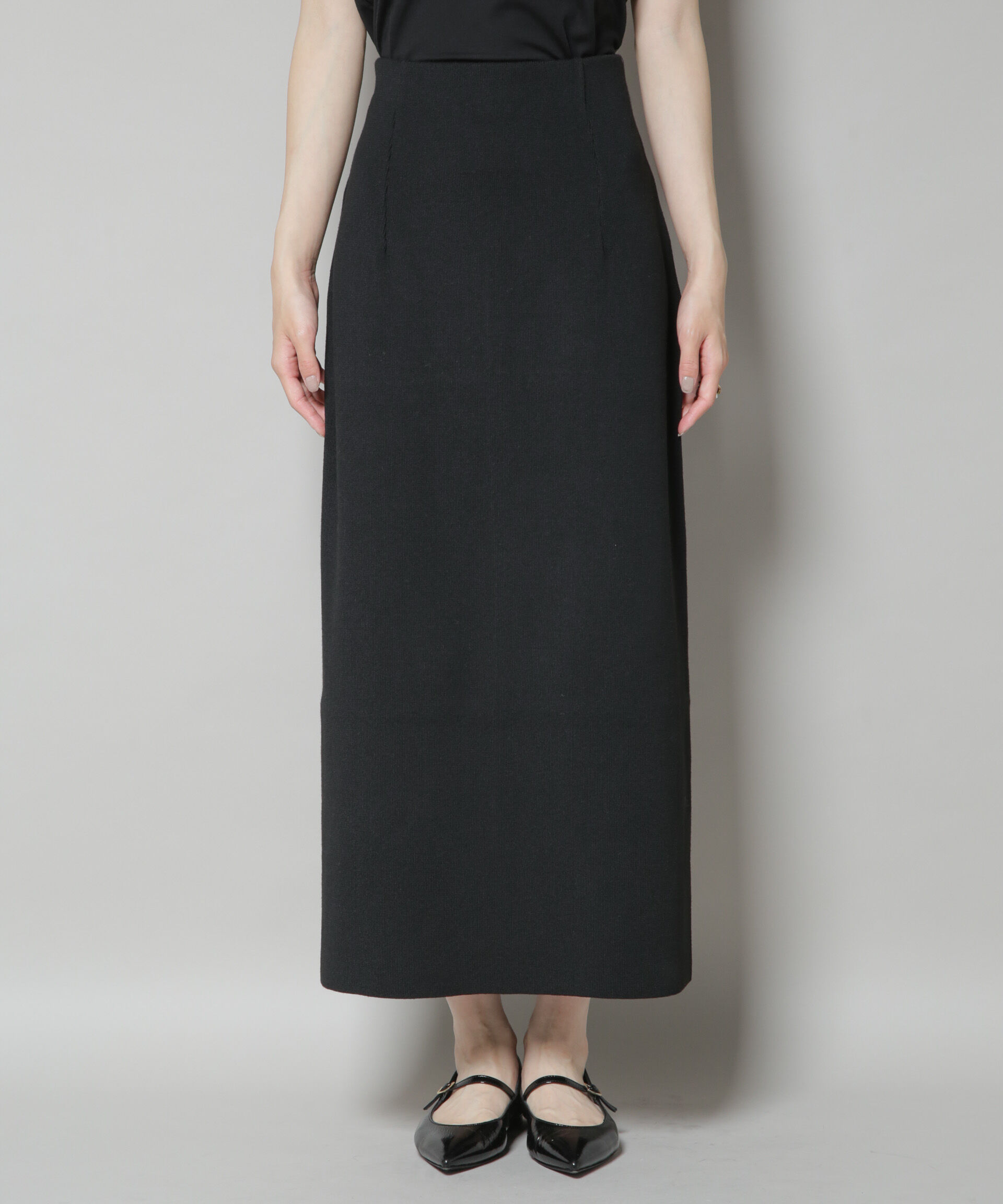 nano･universe「毛玉抑制総針スカート(セットアップ可)」|スカート|