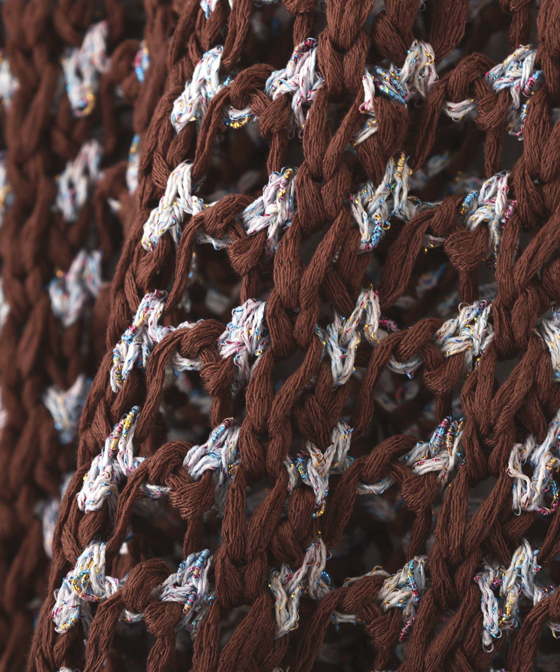 nano･universe「「STEVELOUR」シャイニーレースニットトップス」|ニット・セーター|