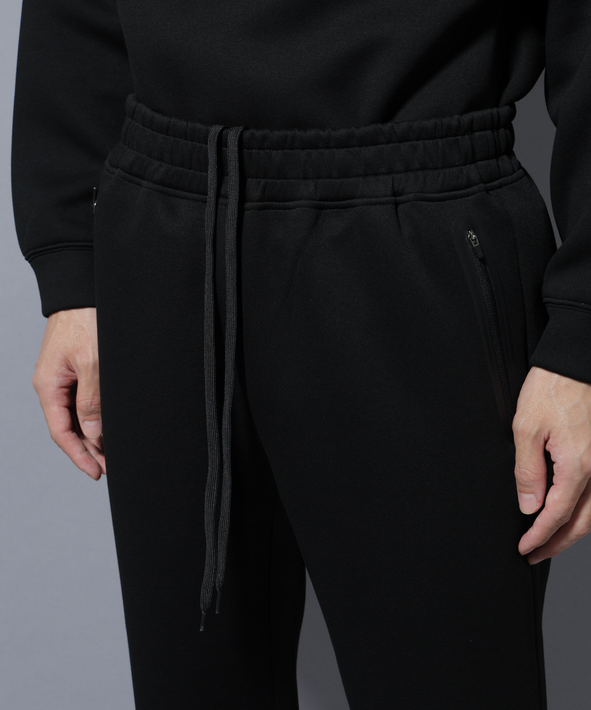 nano･universe「パネルダンボールジョガーパンツ（セットアップ可）」|チノ|