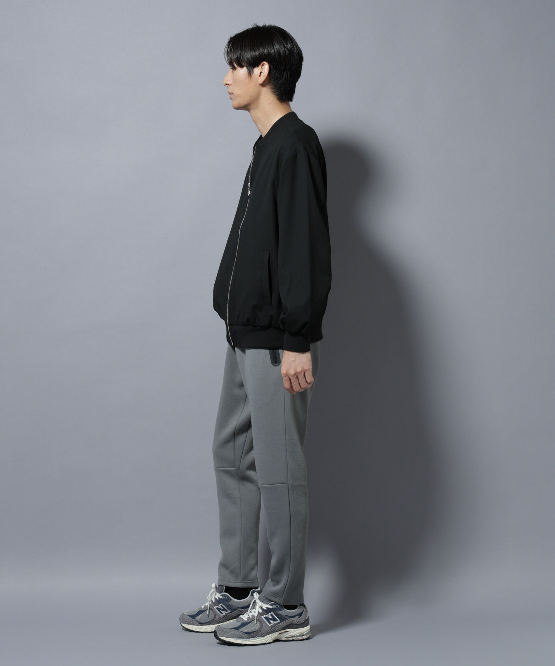 nano･universe「パネルダンボールジョガーパンツ（セットアップ可）」|チノ|