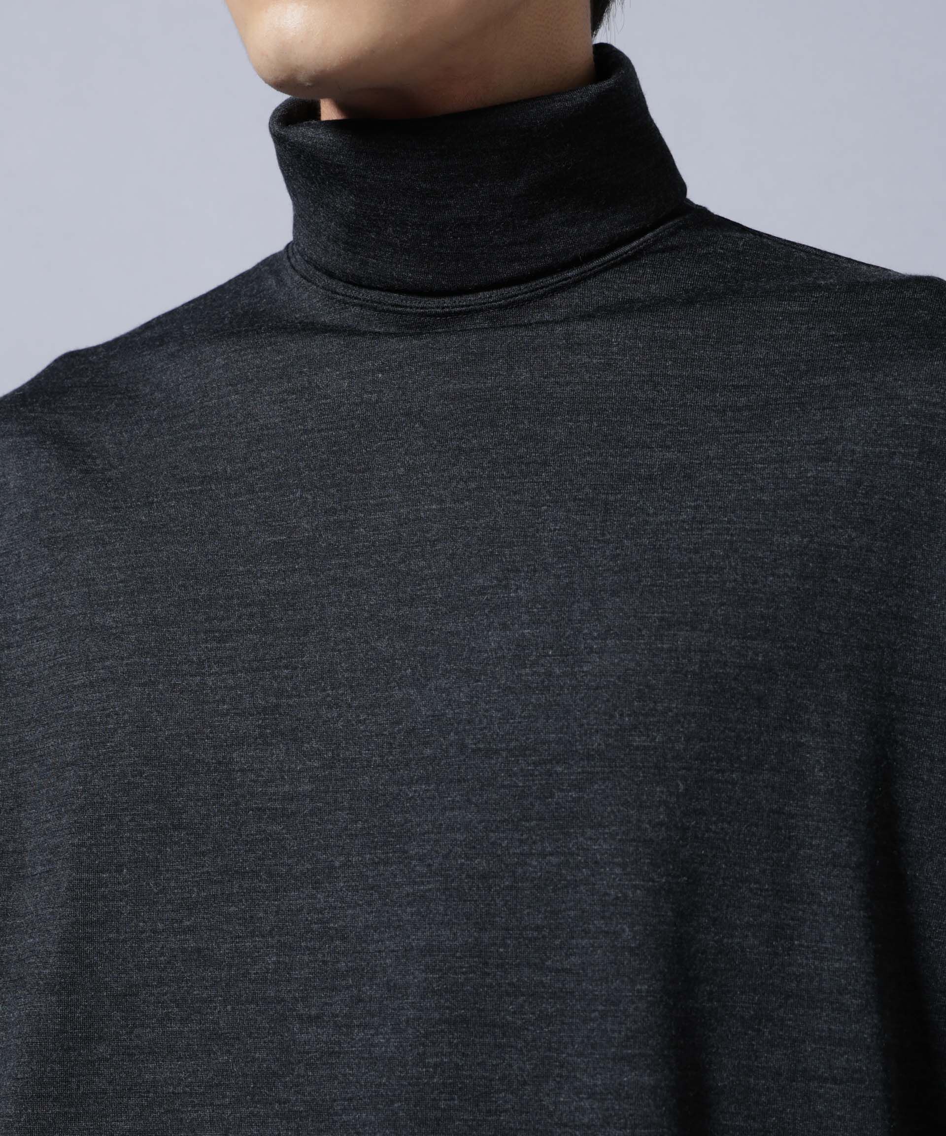 nano･universe「MIYATA&times;NANO JAPAN MADE 100%WOOL タートルネック」|Tシャツ・カットソー|