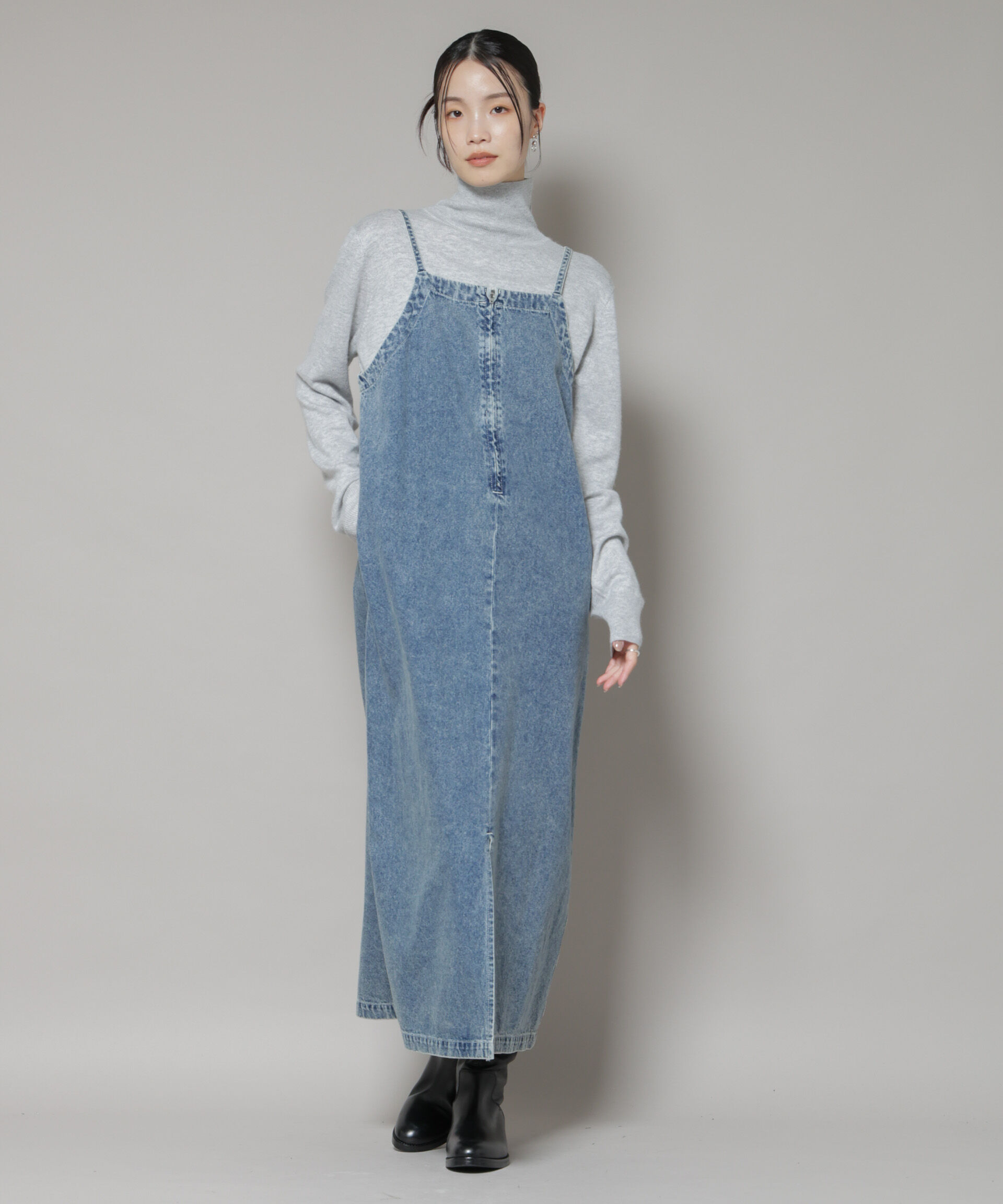 nano･universe「タートルネックカシミヤ混ニットプルオーバー」|ニット・セーター|